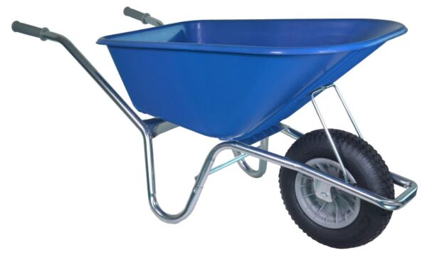 Klus-, Tuinkruiwagen Hummer - Gemonteerd geleverd - 100 liter - Verzinkt - Fuchsia - Afbeelding 3