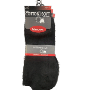 Sokken (Sneakersokken) Zwart Harco Socks - Naadloos