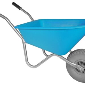Kinderkruiwagen Hummer - Gemonteerd geleverd - 35 liter - Blauw met softwiel