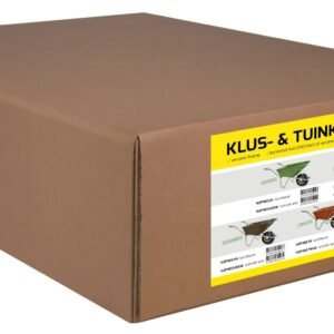 Klus-, Tuinkruiwagen Hummer - Doosverpakking - 100 liter - Verzinkt - Grasgroen